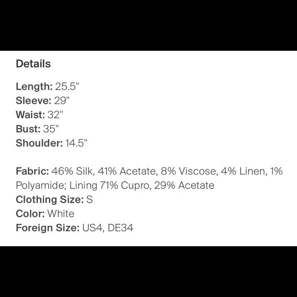 Rena Lange Silk Blend Jacket SZ4 - Picture 7 of 12